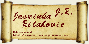 Jasminka Rilaković vizit kartica